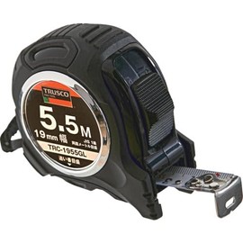 TRUSCO TRC-1955GL Convex with Rubber Cover Tracking Scale 19 Width 2.2 ft (5.5 m)