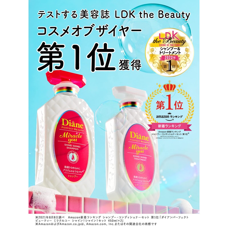 Diane PB Treatment, Shiny & Damage Repair, Shiny Berry Scent,