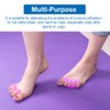 ZaxSota Pedicure Toe Separators for Bunion Relief & Nail Polish
