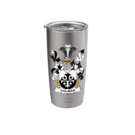 Colman Coat of Arms - Family Crest Stainless Steel Insulated Tumbler