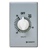 Intermatic FF330M 30-Minute Spring Loaded Wall Timer, Brushed Metal Finish