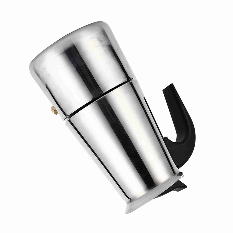 Stainless Steel Percolator Moka Pot Coffee Maker Stove Home Office