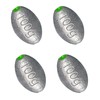 Egg Sinkers Bullet Fishing Weights Oval Shaped Sinkers with Plastic