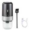 Portable Electric Burr Coffee Grinder 13W 200ml USB Rechargeable Adjustable