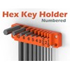 Hex Key Holder - Wall Mounted DIY Garage Workspace Screwdriver