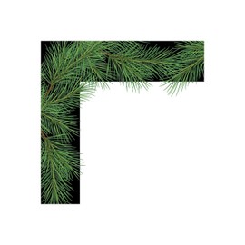Great Papers! Christmas Pine Holiday Letterhead, 8.5" x 11", 80 sheets (2018009),Pink
