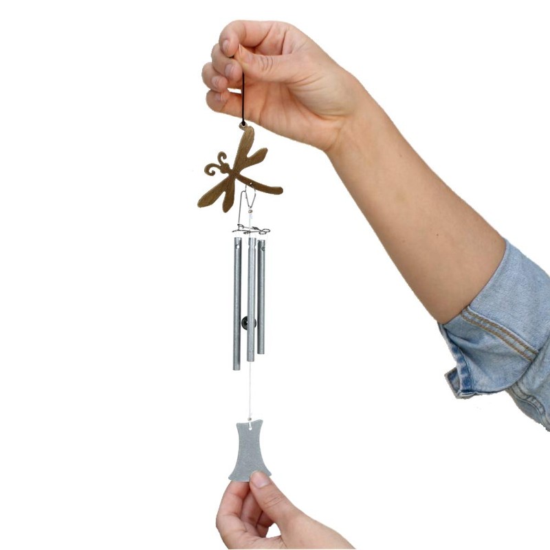 Jacob's Dragonfly Little Piper Wind Chime - Made in USA