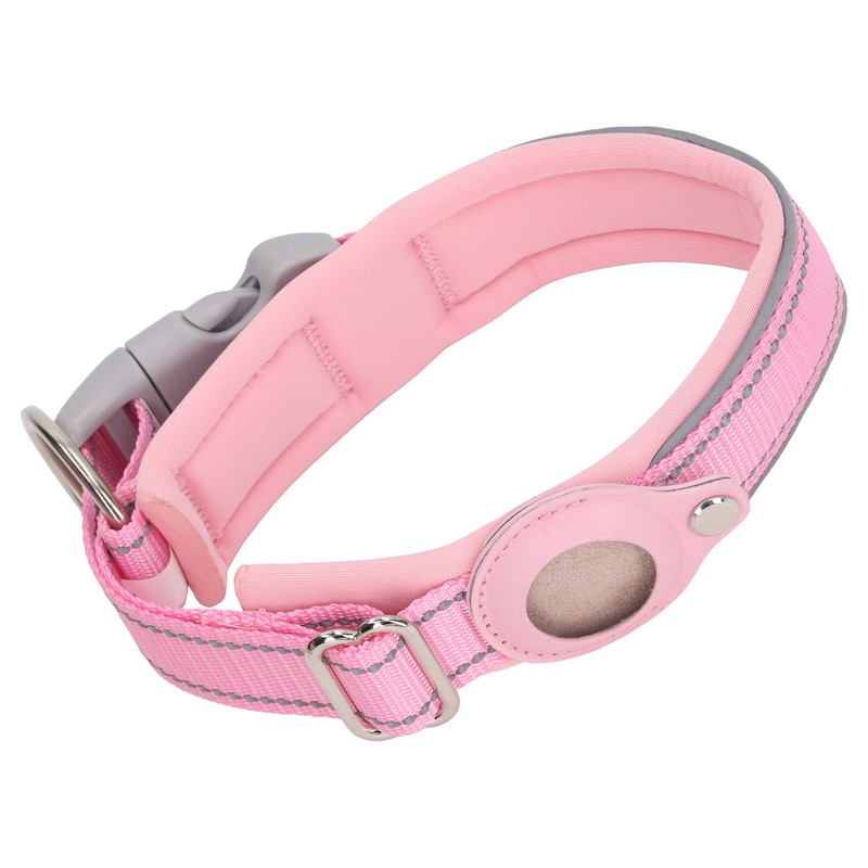 Pet Tracking Collar Locator Training Pet Collar Soft Polyester Adjustable
