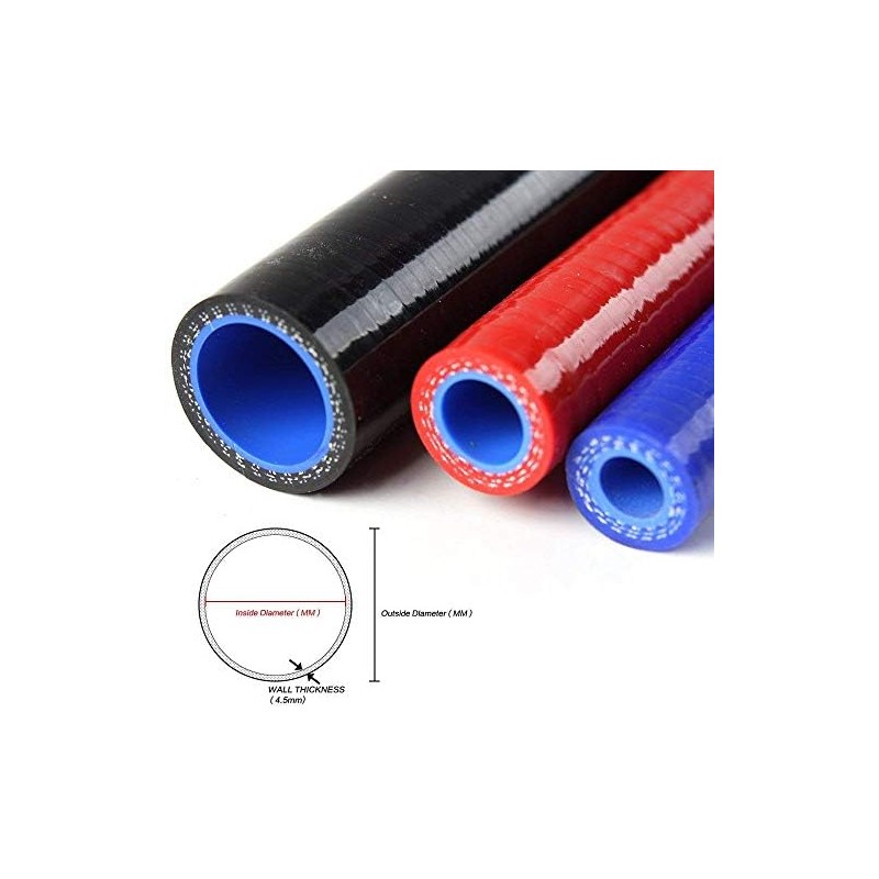 G-PLUS Silicone Radiator Coolant Hose Pipe Kit Clamps COMPATIBILITY:Compatible With