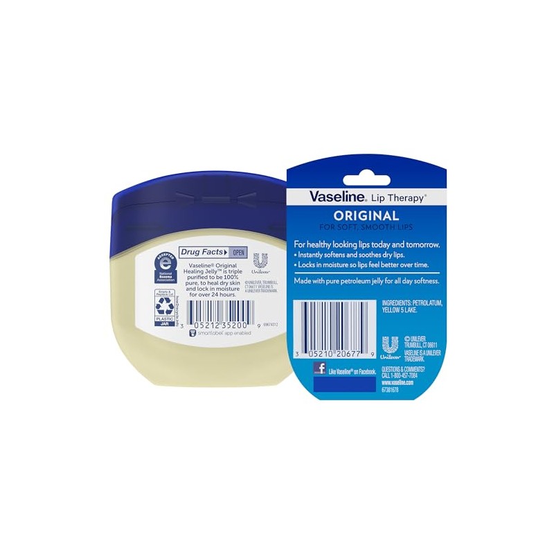 Vaseline 1 Blueseal Pure Petroleum Jelly Original 100Ml