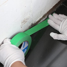 KIWIHUB Green Painters Tape,0.7" x 60 Yards x 3 Rolls (180 Yards Total) - Medium Adhesive Masking Tape for Painting,Labeling,DIY Crafting,Decoration and School Projects