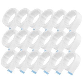 Healeved 20rolls Eyelash Extension Supplies of Lash Tape Non-slip Comfortable for Lash Extensions White Wide