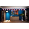 FFILL Puerto ricans Banner Flag String,Puerto Rico Mini Flag Small