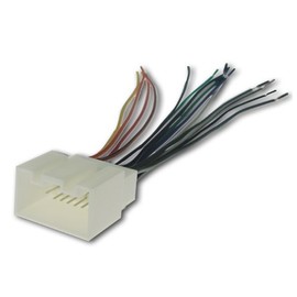 Absolute USA H598/1771 Radio Wiring Harness for Ford/Lincoln Mercuy 1998-2010 Power 4 Speaker (70-1771, FWH-598)