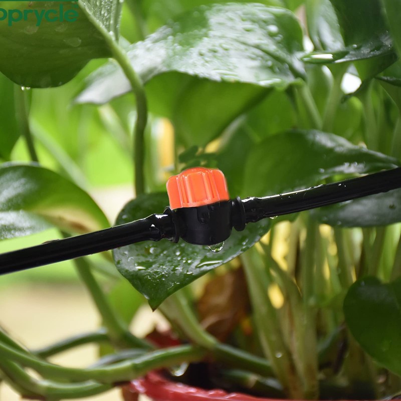 12 Pack Drip Irrigation Switch Valve 1/4" Drip Irrigation Barbed