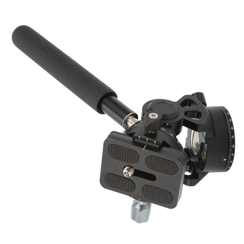 Video Tripod Head Aluminium Alloy Adjustable Portable Damping Stable Fluid