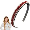 Traziewell Red Headband Headbands for Women Girls Fashion Non Slip