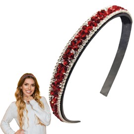 Traziewell Red Headband Headbands for Women Girls Fashion Non Slip Headband Hair Accessories Hair Bands for Women, 2220