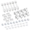 Inaya Complete Baby Proofing Kit - Child Safety Hidden Locks