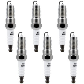 SCITOO Iridium Platinum Spark Plugs for Ford Freestar 2006-2007 3.6L TR451IX 6 pcs