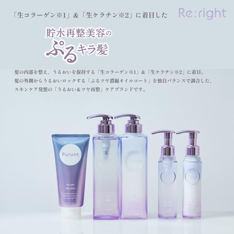 Purunt. Re:right Prunt Lilite Serum Hair Oil, 2.8 fl oz