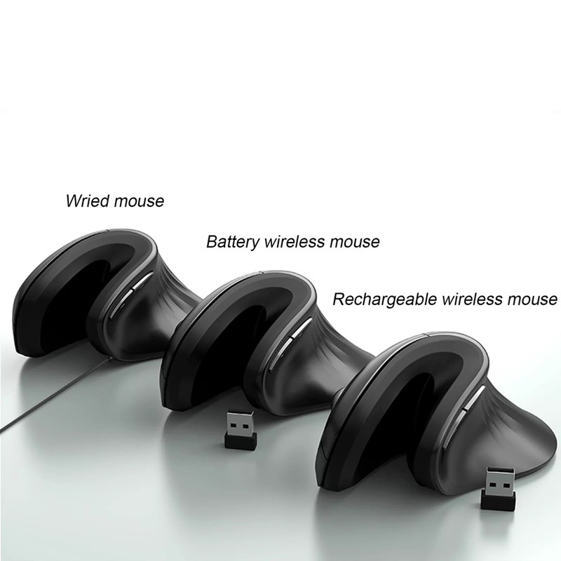 2.4G wireless vertical mouse ergonomics vertical mouse office game mouse