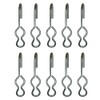 Ten (10) New SJ Hooks for Rubber Rope Bungee Shock