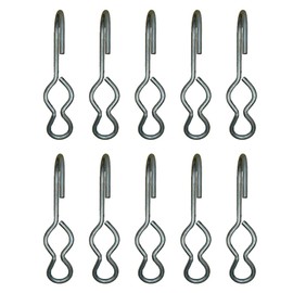 Ten (10) New SJ Hooks for Rubber Rope Bungee Shock Cords Tarping Tie Downs
