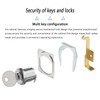 Vertical File Cabinet Lock Kit for HON F24 & F28(2185),Replacement