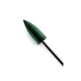 Polisher Rubber Bit Green 6.0 * 16mm, For Nails, Manicure, Clean Cuticles