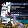 Miofive Car Camera 4K Resolution, WiFi, Bluetooth, GPS Dash Cam,