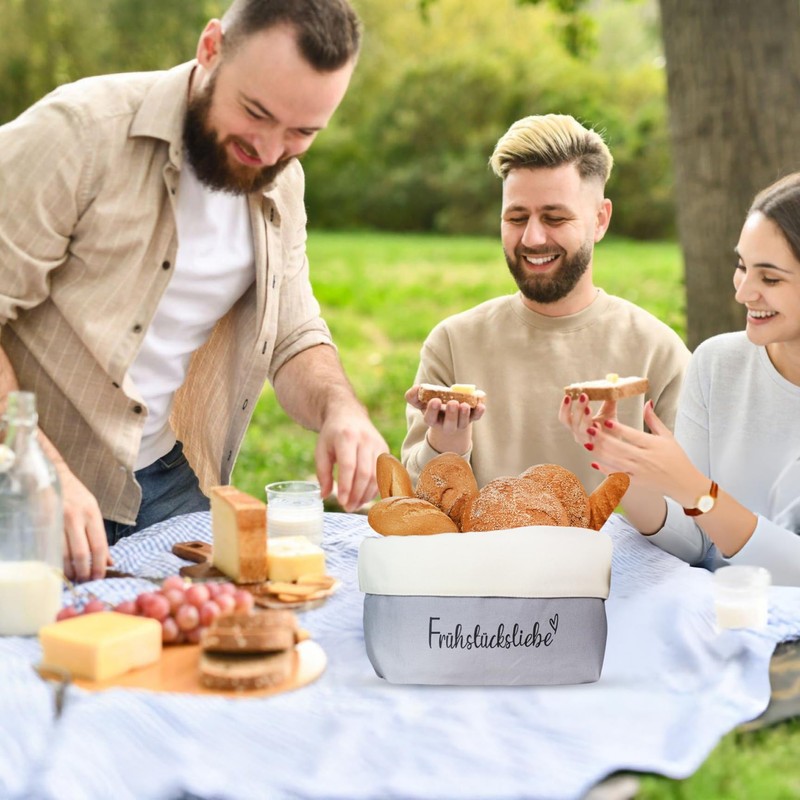 COZYINT modern bread basket made of fabric | bread bag
