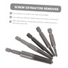 COHEALI 2sets Damaged Broken Screw Extractor Stripped Screw Removal Drill
