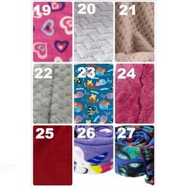 PACK OF 2 Handmade Fleece CPAP BIPAP approx 5-5.5" Wrap around Covers with Hook and Loop Tape Cheek Strap Covers for Sleep Apnea VARIOUS COLOURS (19. PINK HEART POLAR)