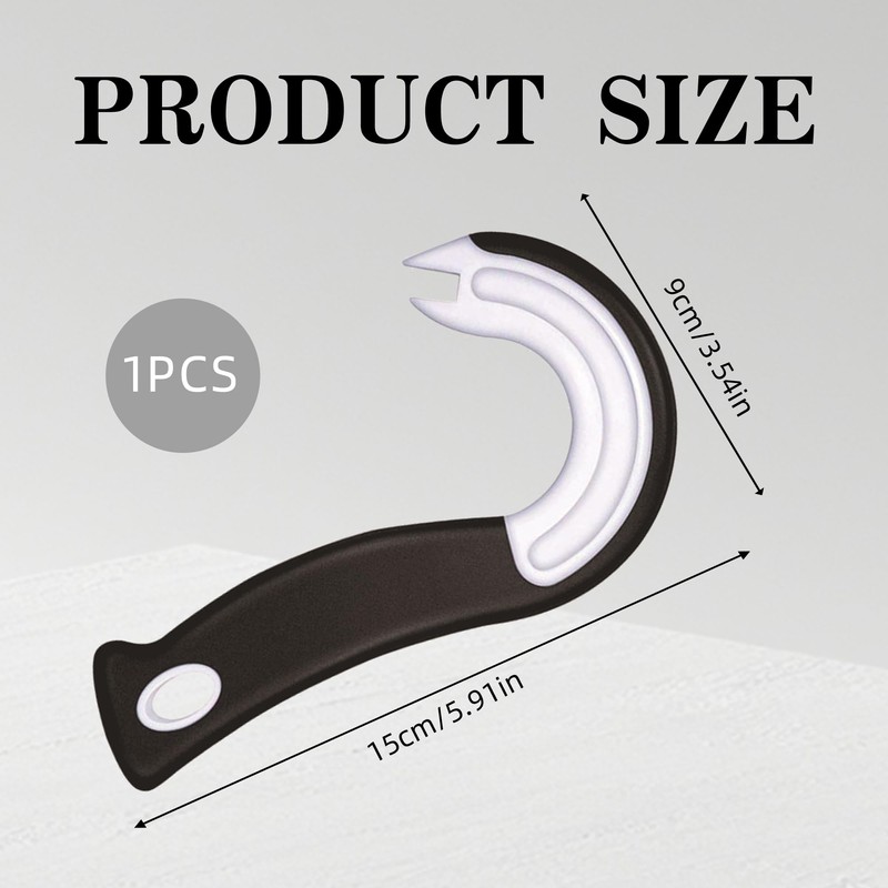 1PCS Ring Pull Can Opener Aid J Shaped Ring Pull