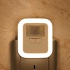 LED Plug-in Motion Sensor Light Wall Night Lamp with Brightness