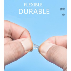 Soft Eyeglass Glasses Nose Pads,5 Pairs Air Chamber Air Bag Nose Pads,Eyeglass Repair Kit Screw-in Nose Piece replacement set with Screws,Screwdriver,Cleaning Cloth,Tweezer and Storage Case