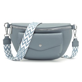 Atgbiem 2025 Bum Bag Women's Shoulder Bag Small Crossbody Bag Small Handbag Beautiful Birthday Gift for Women, sky blue