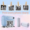 10 Roll Thermal Paper for Kids Instant Printer Camera, Portable