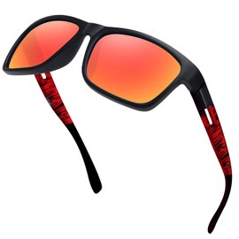 Polarized Sunglasses for Men Women Retro Ultralight Unbreakable Frame Driving Fishing Outdoor Sun Glasses UV Protection