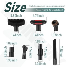 1 1/4" (32mm) Vacuum Attachments for Shark Navigator Lift-Away NV360 NV352 NV356E, Rotator NV500 NV501 & Rocket HV300 HV301 HV322 Series Upright Vacuum, Not Fits IZ and IX Series Vacuum Cleaners