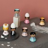Lucie Kaas Borkfold Collection BF02RU Egg Cup in the Shape