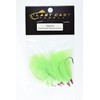 LAST CAST TACKLE Bucktail Teaser with 5/0 Hook (Green)