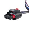 4Wire Connector Pigtail Compatible with Dodge Dart Radiator Active Grille