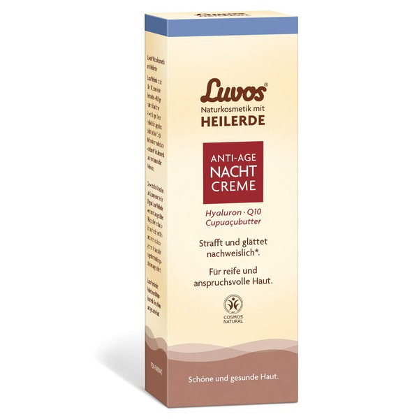 Luvos Heilerde Anti-Age Serum Night Cream Intensive Care White 50 ml