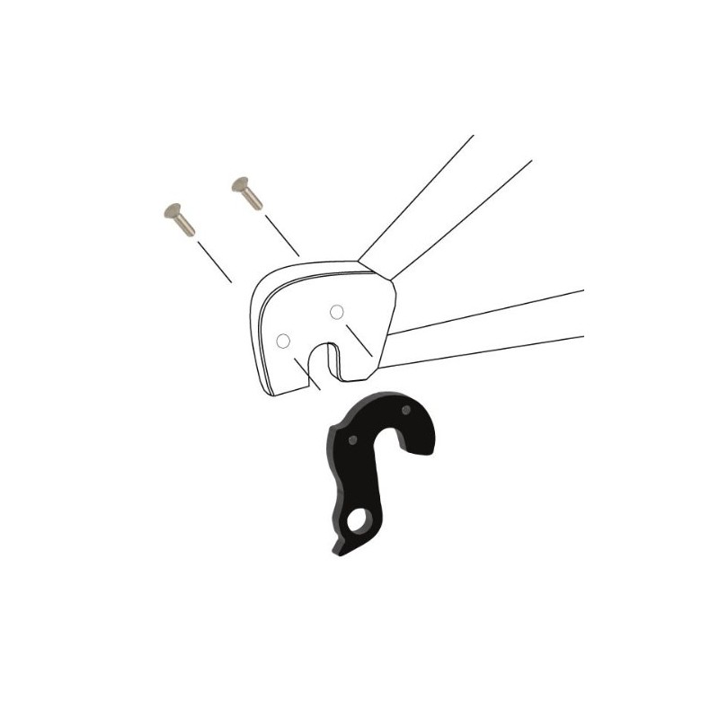 Wheels Manufacturing Dropout-110 Derailleur Hanger