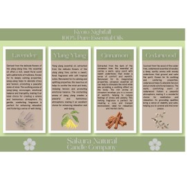 Wax Melts Kyoto Nightfall - Luxury Hand-Poured, Strong Scented with 100% Pure Essential Oils for Relaxation & Sleep - Aromatherapy 10 Pack Gift Set - Perfect for Calm Evenings and Stress Relief