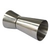 Accessotech Steel Jigger Single Double Shot Shorts Drink Spirit Measure