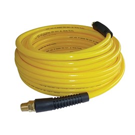 TOPRING 78.114 TOPMAX Ultra Flexible Polyurethane Compressor Air Hose, 1/4 x 25' x 1/4(M) NPT, Male NPT Brass Fittings, 250 PSI, Series 78