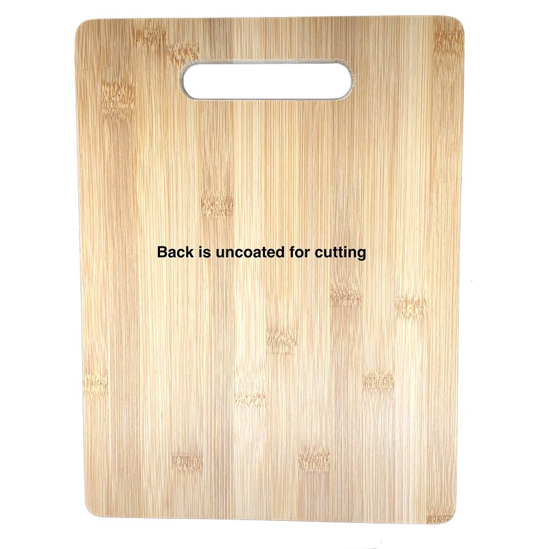 Teacher Gift- Teacher Appreciation Engraved Bamboo Cutting board 9” x